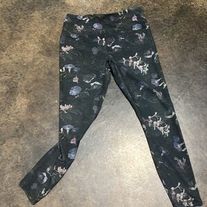 Floral Print Kids Leggings